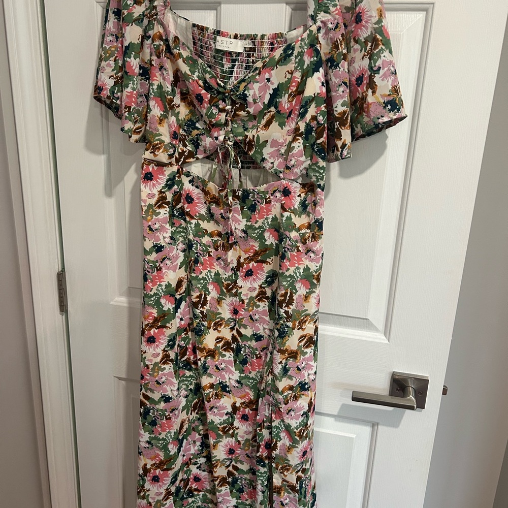ASTR floral dress